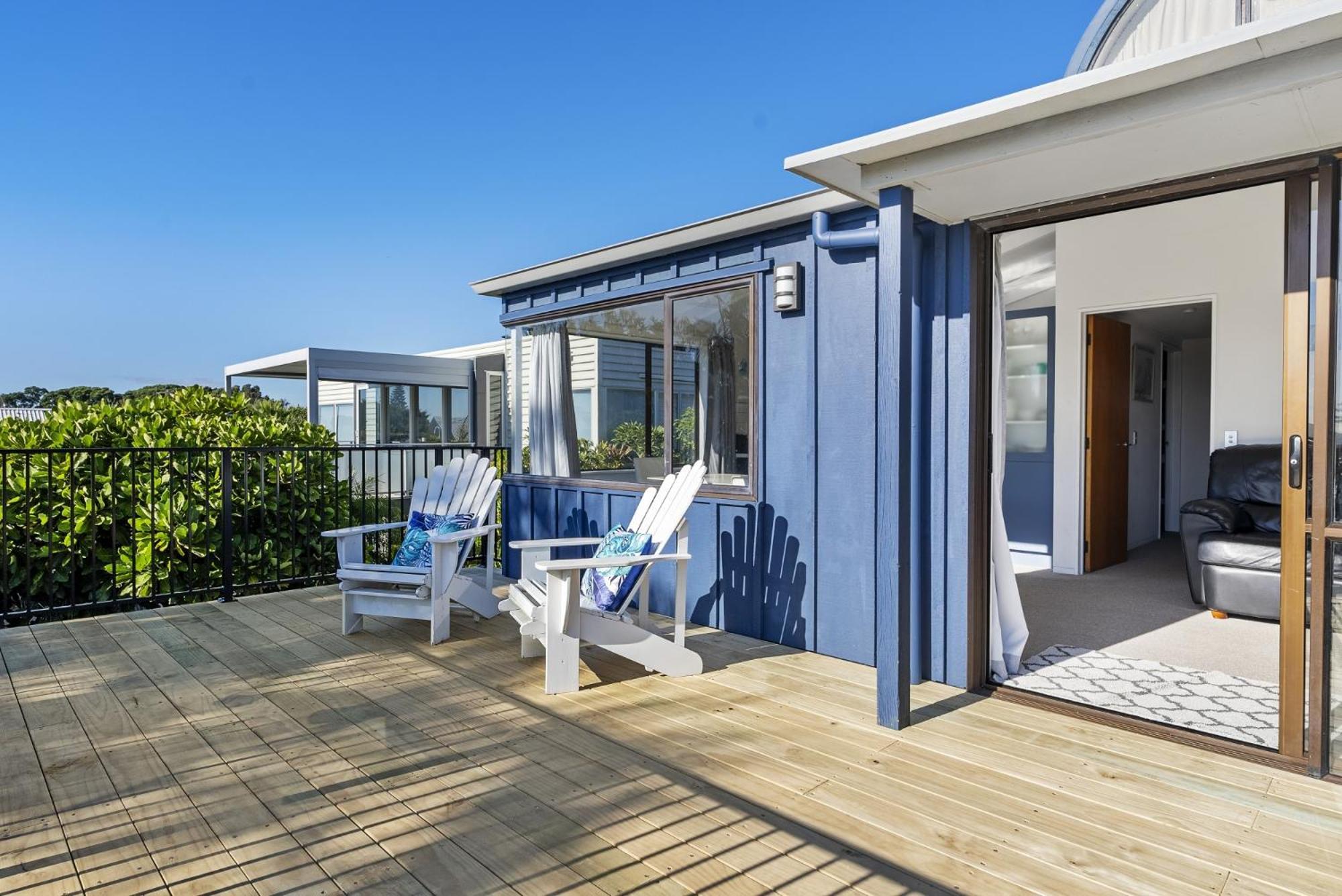 The Blue Beach House Mount Maunganui Exteriör bild